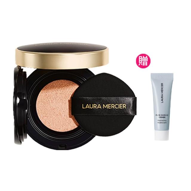 即期品【LAURA MERCIER 蘿拉蜜思】煥顏氣墊粉餅 15g(冠軍氣墊/無瑕底妝)