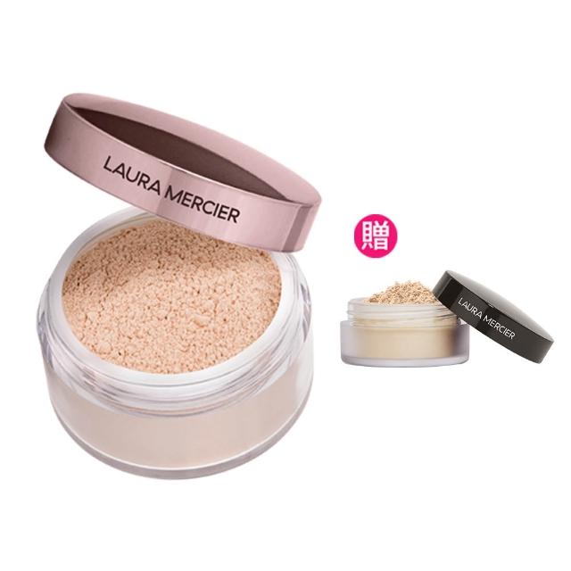【LAURA MERCIER 蘿拉蜜思】煥顏透明蜜粉 Rose 29g(校正蠟黃/粉紅冠軍蜜粉)