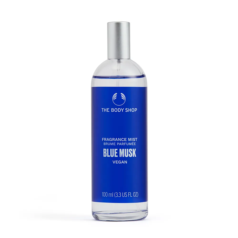 【THE BODY SHOP 美體小舖】湛藍麝香身體芳香菁露-100ML(芳香噴霧/香水)