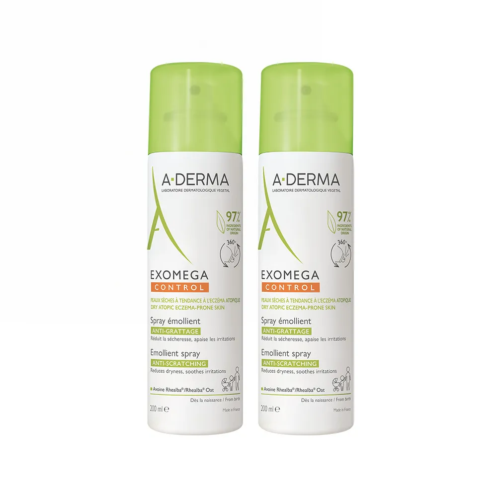 【A-DERMA 艾芙美】官方直營 益護佳噴霧身體乳液200ml_2入(舒緩保濕乳液)