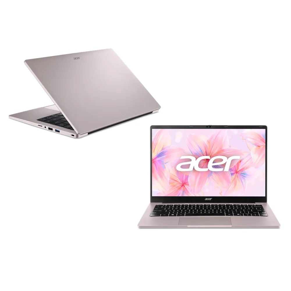 【Acer 宏碁】14吋輕薄文書筆電-粉(Aspire Lite/AL14-36P-C0HB/N4500/8G/128G SSD/W11)