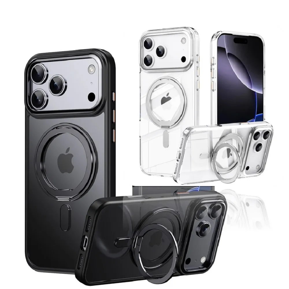 【ACE CASE】18 Pro / 18 Pro Max 360度磁吸指環支架手機殼 /保護殼/保護套