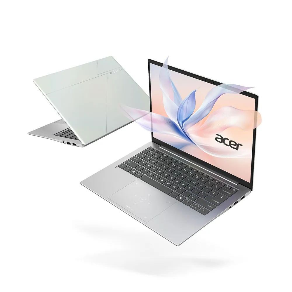 【Acer】65W快充組★14吋999g極致輕薄OLED AI筆電(Swift Edge/SFE14-I51-77SW/Ultra 7-355/32G/512G/W11)
