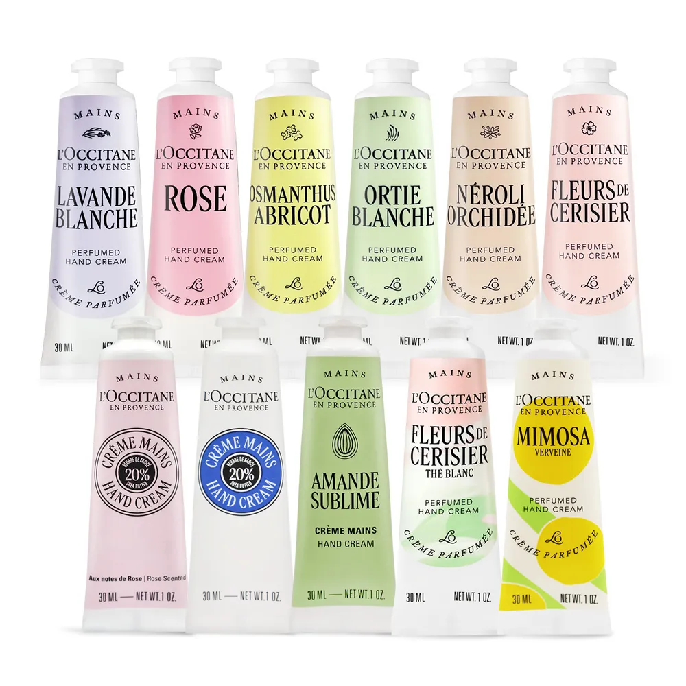 【歐舒丹】經典護手霜30ml-乳油木/櫻花/牡丹/玫瑰-多款任選2入(專櫃公司貨)