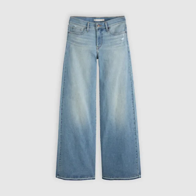 【LEVIS】318™ Shaping Wide Leg 中腰直筒牛仔褲 / 微彈性 女生牛仔褲 熱賣單品 001PZ-0029