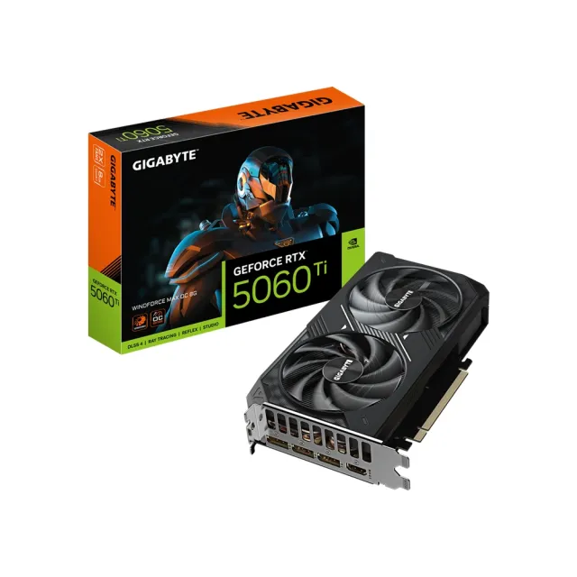 【技嘉】顯卡+電源組★GeForce RTX 5060 Ti WINDFORCE MAX OC 8G 顯示卡+技嘉850W 金牌電源