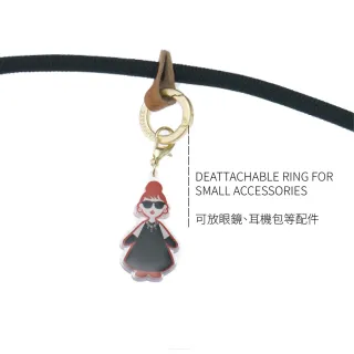 【HAPPYFACE】摩登女孩撞色派對三合一掛繩 附贈品牌夾片(HC0037)