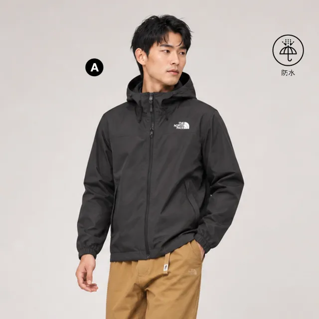 【The North Face】線上獨家款｜男款DRYVENT防水連帽鋪棉外套 (多款任選)