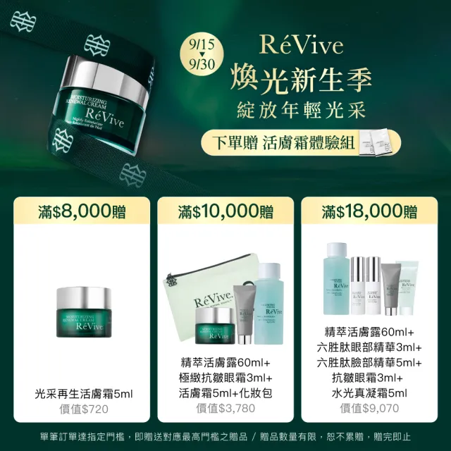 【ReVive】官方直營 精萃活膚露180ml(化妝水)