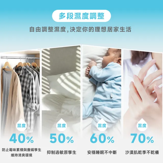 【Philips 飛利浦】2026新一級能效★16.5L抗敏除濕機-灰色(DE3306/81)