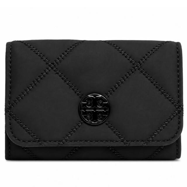 【TORY BURCH】WILLA專櫃款絎縫菱格小香風零錢包(多款任選)