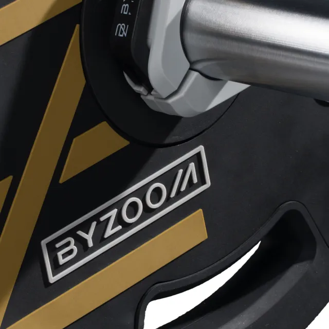 【BYZOOM FITNESS】power series 橡膠重量槓片-黑1.25kg(2入)奧林匹克包膠槓片