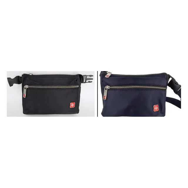 【SNOW.bagshop】雙11 腰包 小容量 五層主袋+外袋共六層 袋口二組 背帶 防水尼龍布