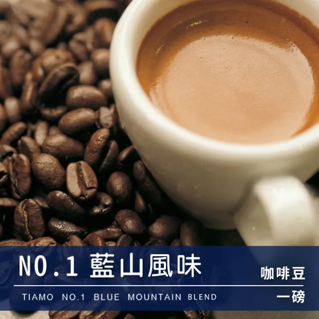【Tiamo】NO.1藍山咖啡豆 450g(HL0546)