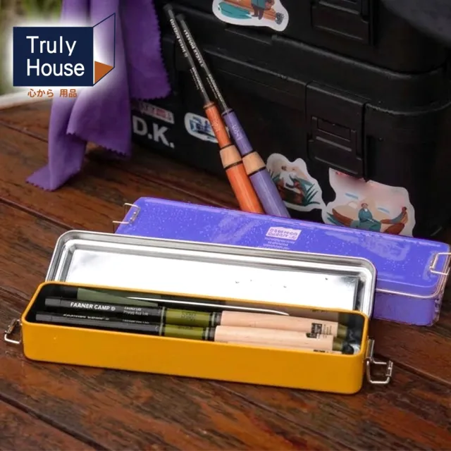 【Truly House】路亞工具多功能收納盒 多功能收納盒 戶外 露營 登山 釣魚 磯釣(兩色任選)