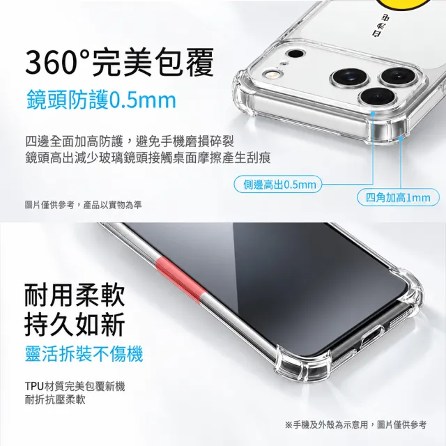 【Apple】iPhone 18 Pro(256G/6.3吋)(白沙屯透明防摔殼組)