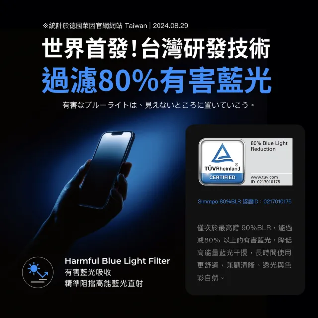 【Apple】iPhone 18 Pro(256G/6.3吋)(Simmpo抗藍光保貼+鏡頭保貼組)