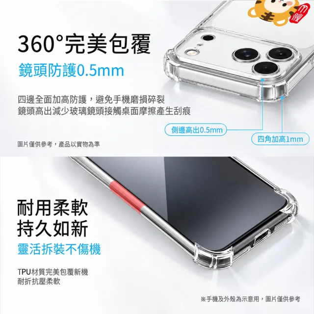 【Apple】iPhone 18 Pro Max(256G/6.9吋)(松山霞海透明防摔殼組)