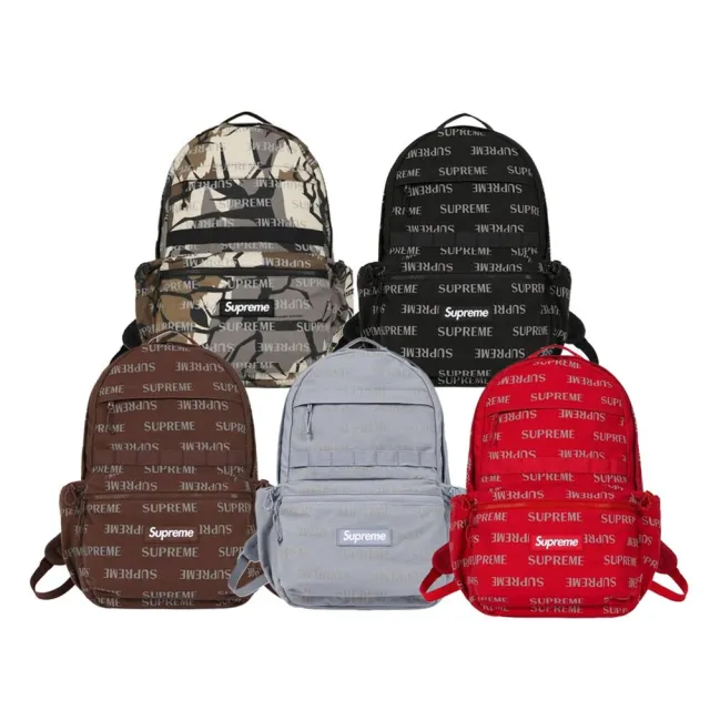 【SUPREME】雙11 FW26 滿版反光後背包 防潑水 雙肩包 背包 迷彩/棕/藍/紅/黑FW26B3
