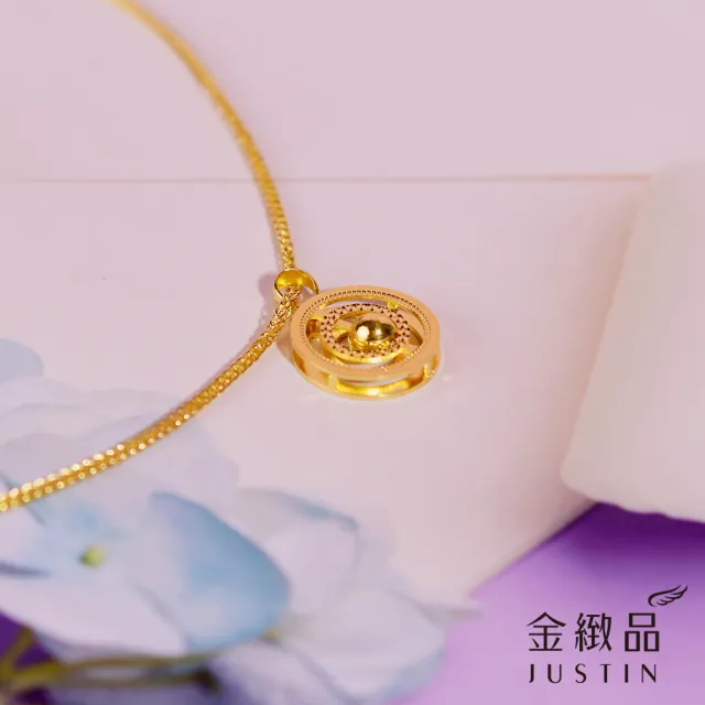 【金緻品】黃金墜子 回音谷 0.73錢 貓眼金球 金珠 5G工藝 純金墜飾