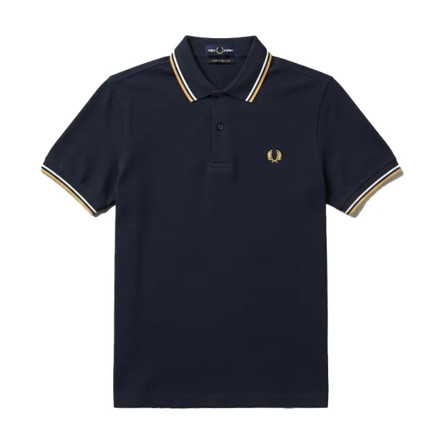 【FRED PERRY】英倫風格 刺繡LOGO 精梳棉 短袖POLO衫