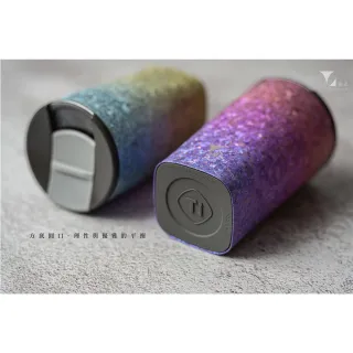 【Titanium 鈦造】鈦方杯 鈦色系列 雙層結構 300ml 木盒裝(鈦保溫杯 隨行杯 環保杯 鈦金屬 鈦杯)