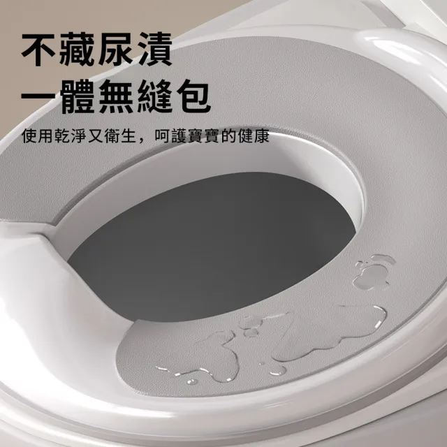 【LZQ】兒童馬桶圈 坐便器 男女寶寶通用TPR軟墊 防濺水坐便圈 防滑輔助便座 學習便器 馬桶坐便墊