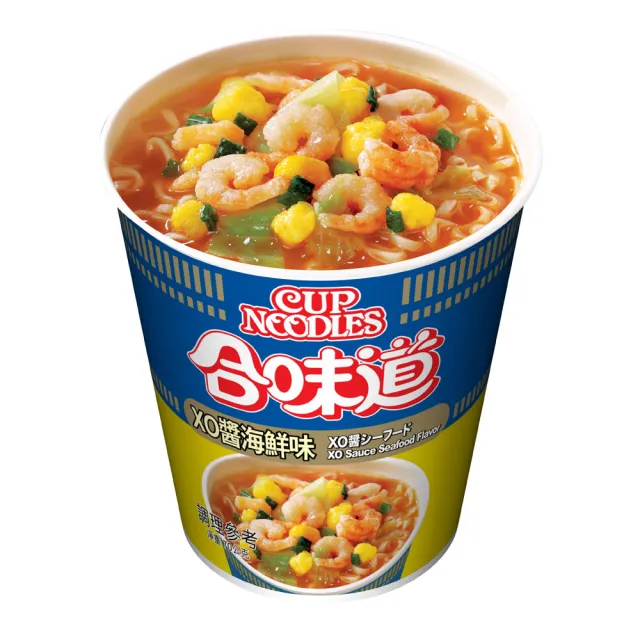 【NISSIN 日清】(分次配)合味道 海鮮味杯麵24入/箱
