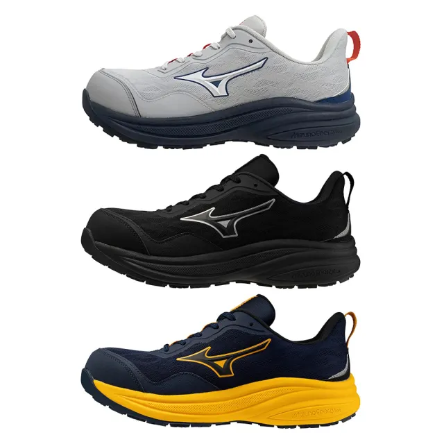 【MIZUNO 美津濃】PRIME FIT LC 11L 透氣防護鞋 升級緩震底 塑鋼鞋 工作鞋 安全鞋 鞋帶(A9814 奧森)