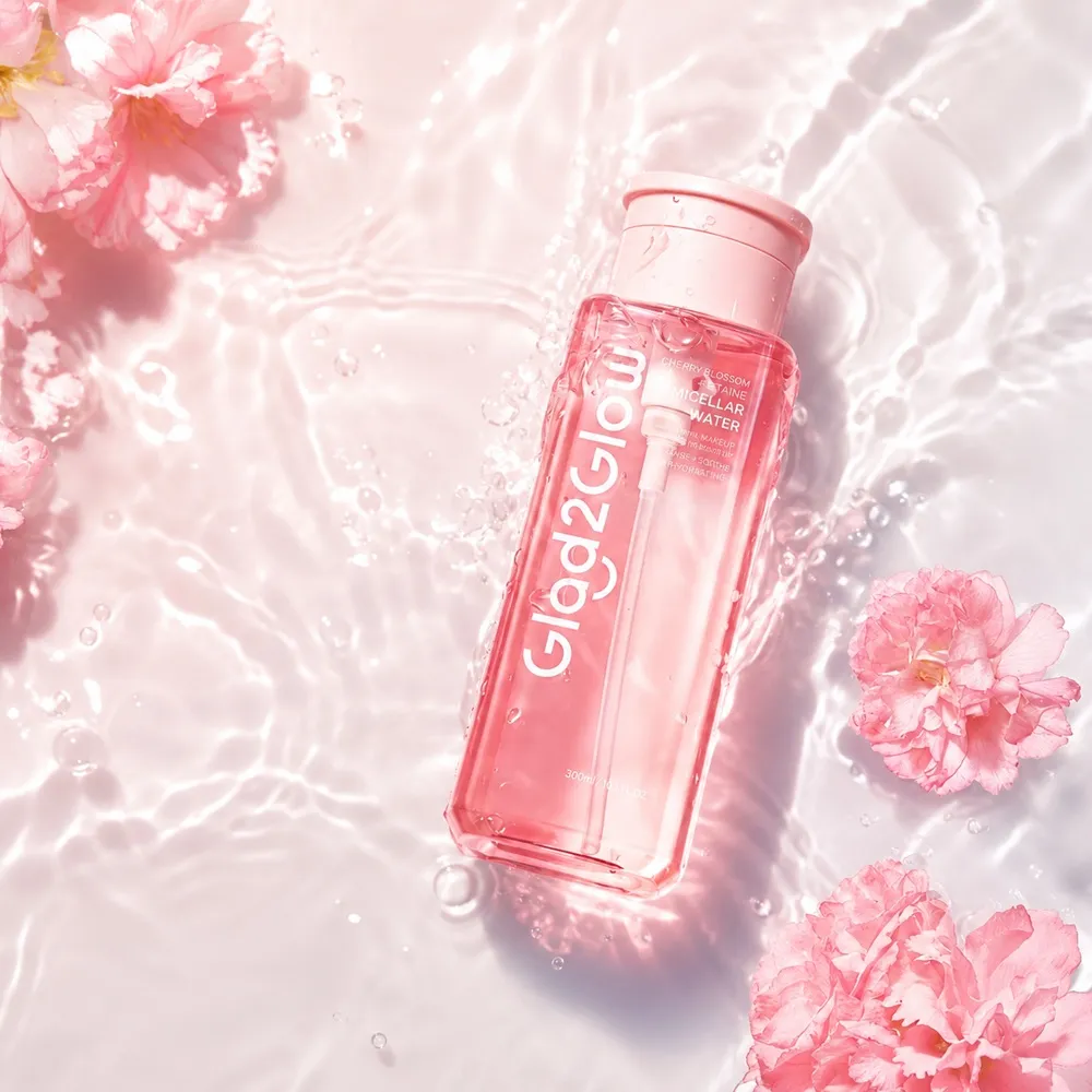 【GLAD2GLOW】櫻花卸妝水300ml