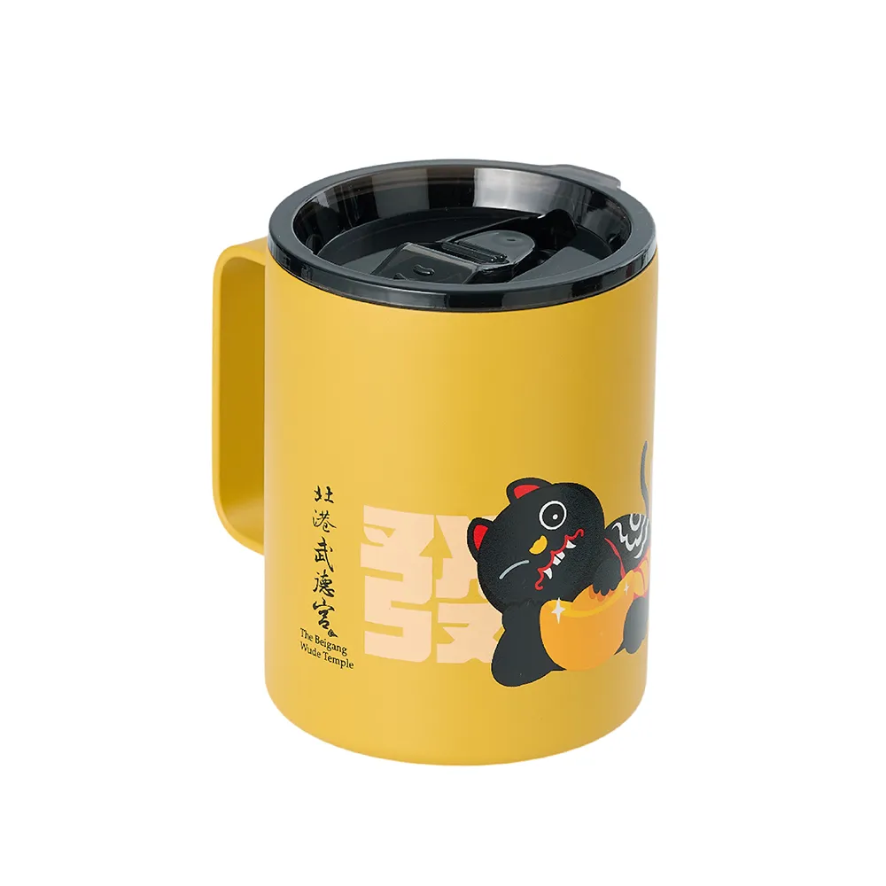 武德宮304不鏽鋼發財水杯-350ml