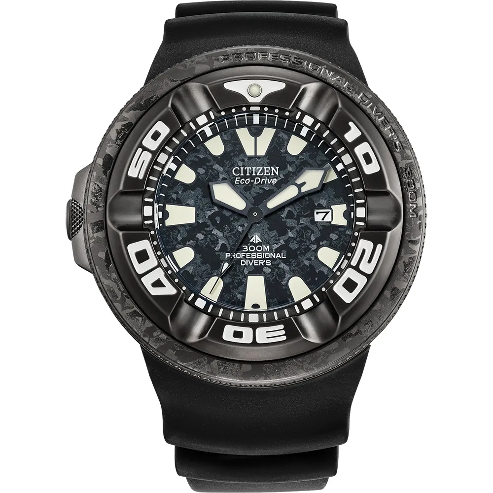 【CITIZEN 星辰】哥吉拉限量聯名錶PROMASTER光動能  禮物  手錶(BJ8056-01E)