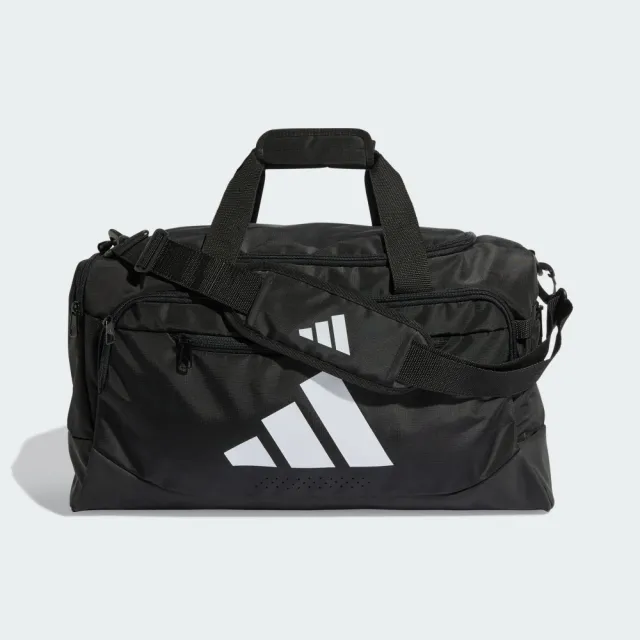 【adidas 愛迪達】手提包 健身包 運動包 旅行袋 旅行小包 TRA DEF DUF S 黑 JZ0608(2981)