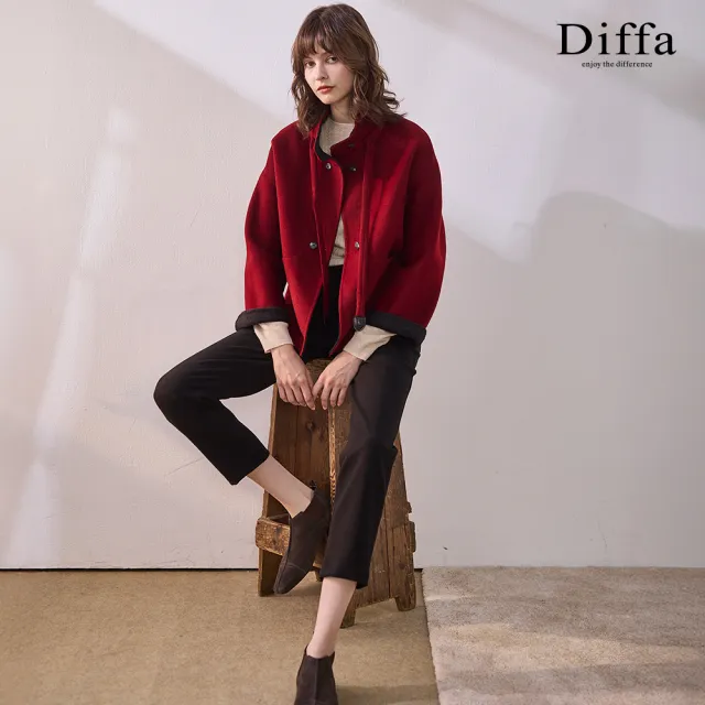 【Diffa】簡約俐落長褲-女（其他規格）