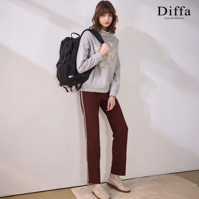 【Diffa】奔跑的太陽和天使小馬高領保暖針織衫-女
