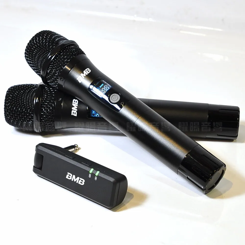 【BMB】WH-210 Wireless Microphone 無線麥克風組 台灣公司貨隨插即用連結即可演唱(/音響設備)