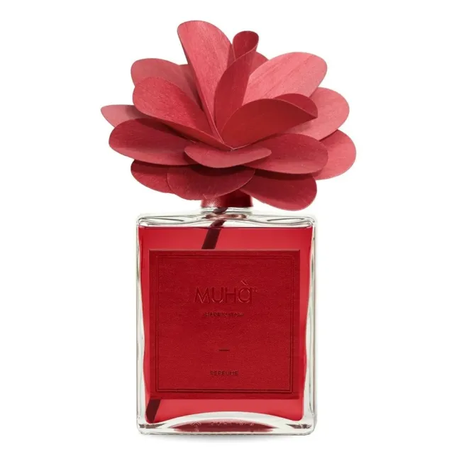 【MUHa】義大利進口室內香氛-紅花-肉桂橙 500ml( 室內擴香 居家香氛)