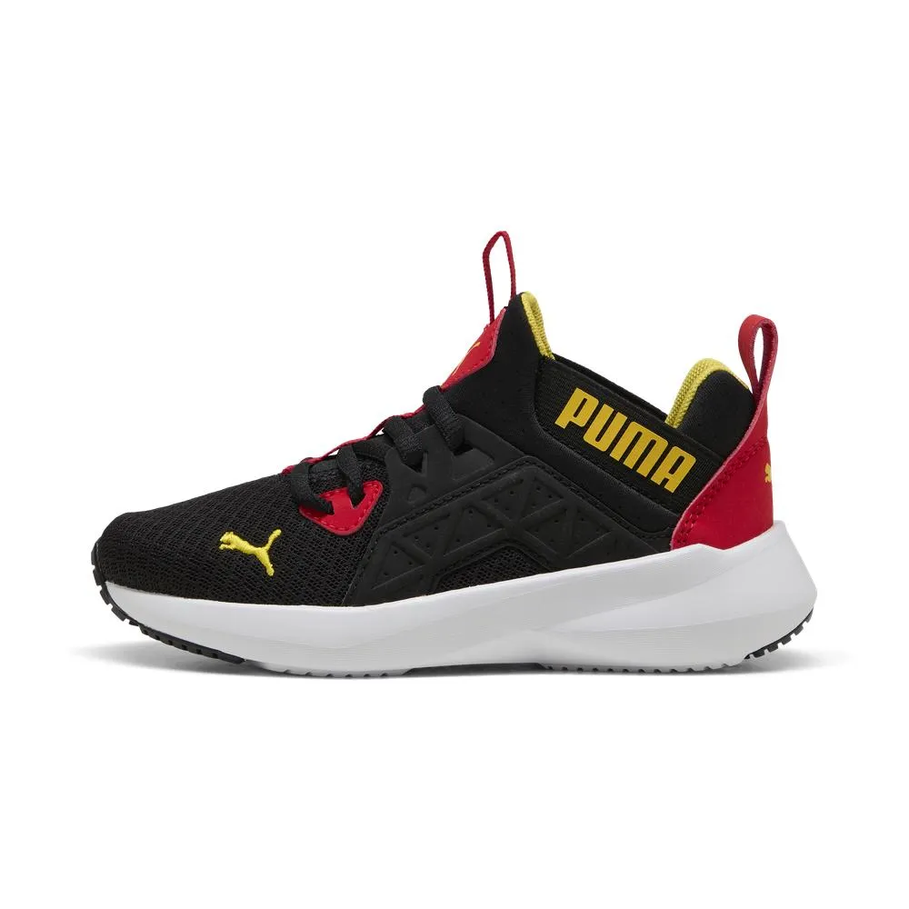 【PUMA】Soft Enzo NXT PS 休閒運動鞋 孩童 19557126(童鞋 休閒鞋  黑色)