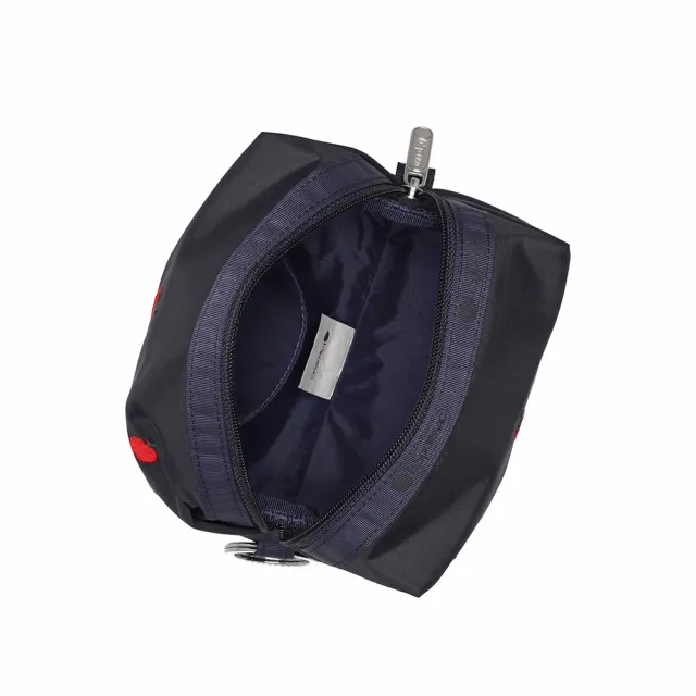 【Lesportsac】2026秋季新品 Small Zip Pouch 小型拉鍊收納包(1805) HG78刺繡紅蘋果