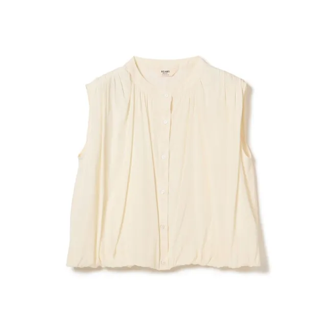 【BEAMS】官方旗艦館 BEAMS HEART / 女裝 異材質 抽繩 上衣