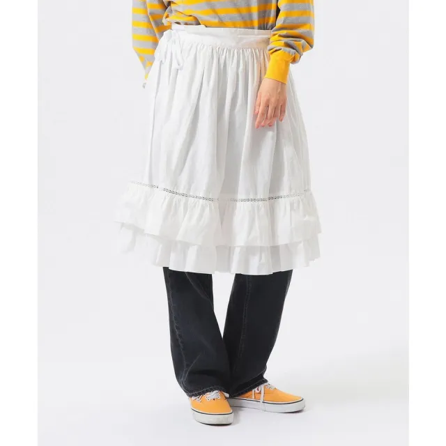 【BEAMS】官方旗艦館 BEAMS BOY / 女裝 荷葉邊 層次 長裙