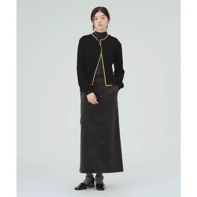 【BEAMS】官方旗艦館 BEAMS HEART / 女裝 配色 透膚 針織 開襟衫