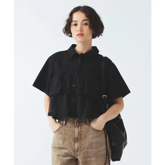 【BEAMS】官方旗艦館 Ray BEAMS / 女裝 透膚 層次 上衣