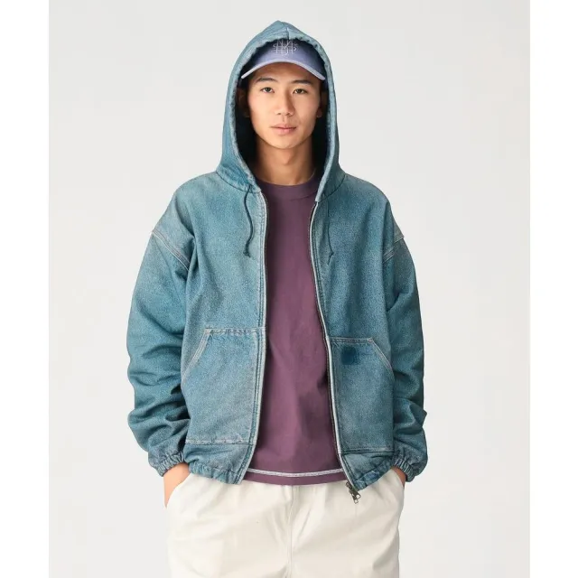 【BEAMS】官方旗艦館 BEAMS / 男裝 MOCK 印刷 連帽外套
