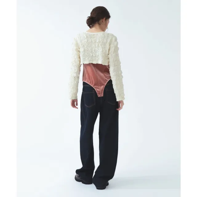 【BEAMS】官方旗艦館 Ray BEAMS / 女裝 縮皺 波列羅上衣