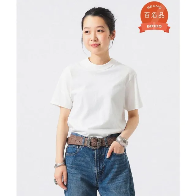 【BEAMS】官方旗艦館 BEAMS BOY / 女裝 基本款 短袖 T恤
