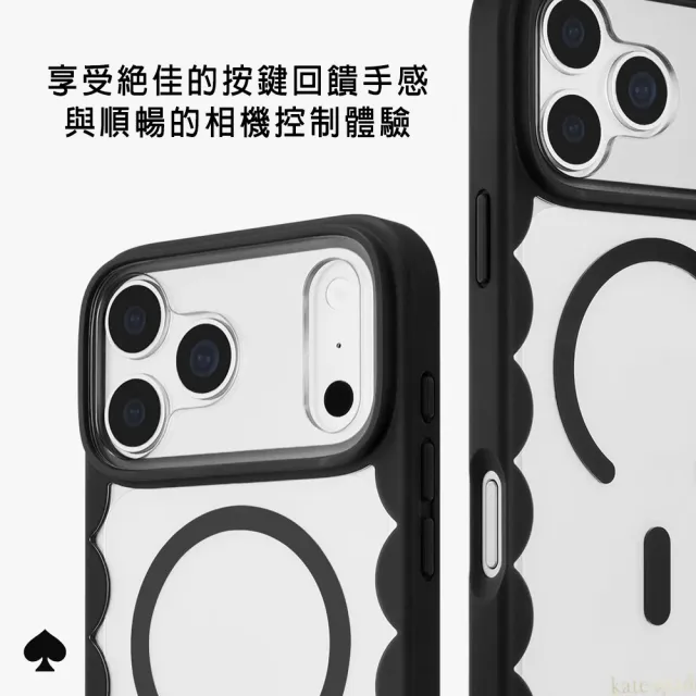 【KATE SPADE】iPhone 18系列 精品磁吸防摔手機殼 夜幕波浪