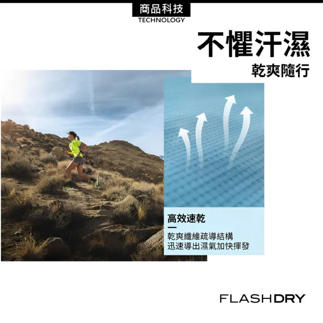 【The North Face】中性 (60週年裝備)排汗快乾短T AP《芥末黃》8GVU/吸濕排汗/圓領/運動上衣