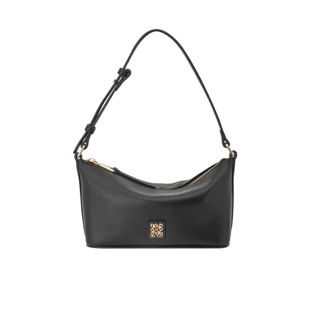 【NINE WEST】ANDERS 經典造型肩背包-黑色(564572)