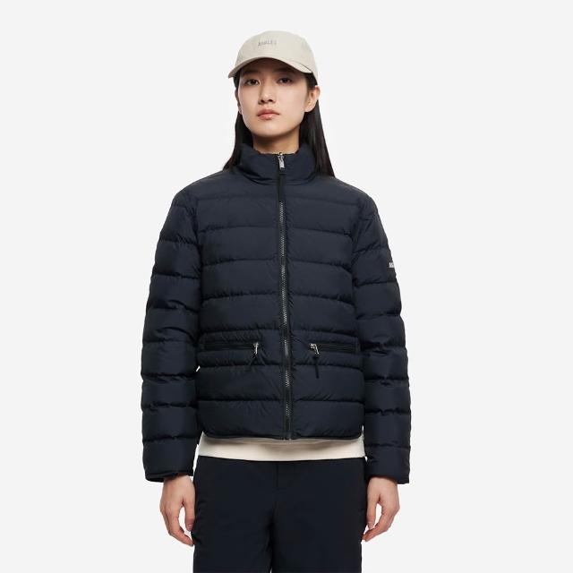 【AIGLE】女 防潑輕量羽絨外套｜AG-5A222A100 黑色 (女外套 羽絨外套 輕羽絨 保暖外套 防潑水)
